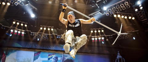 Iron Maiden jobbet hardt