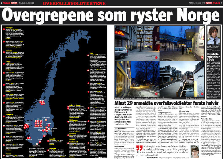 Dagbladet 30. juni 2011.