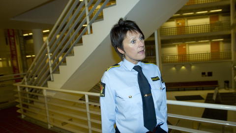 M�RKETALL: Kari-Janne Lid sier det er  betydelige m�rketall blant overfallsvoldtektene, og s�rlig ved fors�k p� overfallsvoldtekt. Foto: Morten Holm / Scanpix