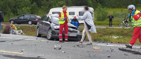 Gutt (13) omkom i m�teulykka i Troms