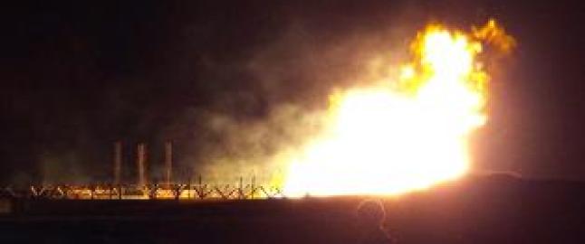Ny sabotasje mot gassr�rledning til Israel