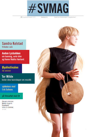 MILJ�MINISTER TO THE RESCUE: Det er i siste nummer av #SVMAG, som lanseres i morgen, at Erik Solheim deler sine milj�sjekketriks. Foto: Faksimile