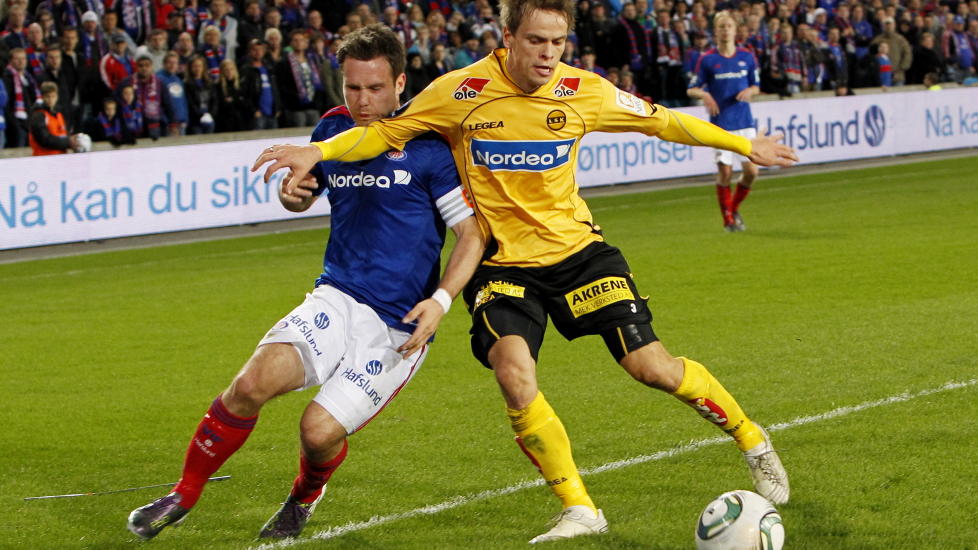 TIL ODD: Lars Kristian Eriksen har skrevet under en tre�rs-kontrakt med Odd Grenland, og forlater Lillestr�m etter sesongen. Foto: H�kon Mosvold Larsen / Scanpix