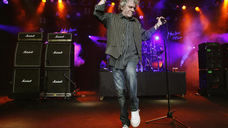 Norgesvennene over alle norgesvenner:  Nazareth kalles de ultimate norgesvennene. Her er vokalist Dan McCafferty under Montreux Jazz Festival  i 2008. Foto: REUTERS