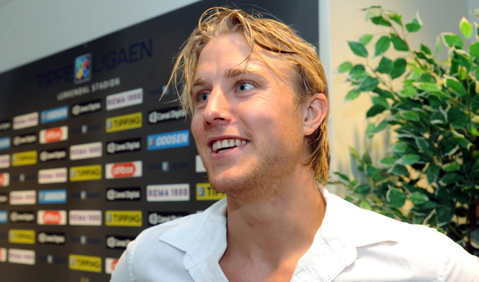 F�R DRA F�R TIDA: Per Ciljan Skjelbred blir Hamburg-spiller allerede i august etter at den tyske klubben kom til enighet med Rosenborg om en overgangssum.Foto: Ned Alley / Scanpix .
