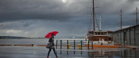 Regn, regn og regn i åtte strake dager i sør