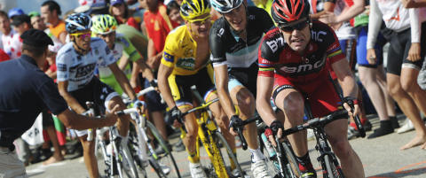 - Evans er favoritt, men Contador sl�r tilbake