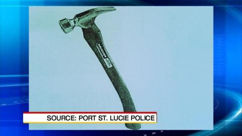 SL�TT IHJEL: Foreldrene ble sl�tt ihjel med en hammer. Foto: Port St. Lucie Police