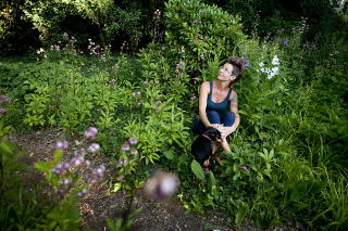 Dr. Hage: Sus Sola Corazon skriver dokotrgraden sin om hageterapi. FOTO: ELIN HANSSON