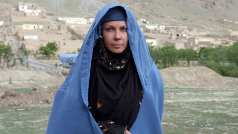 I Afghanistan: Den svenske frilansjournalisten Terese Cristiansson har bodd i Afghanistan siden begynnelsen av 2010. I dag holder hun foredrag p� litteraturhuset i Oslo. Foto: Terese Cristiansson