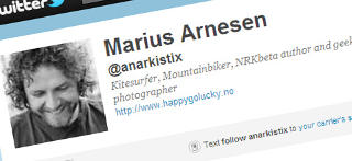 TWITRETt: NRK-fotograf Marius Arnesen.