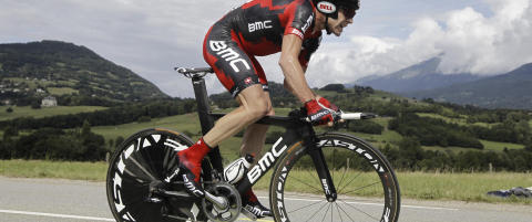 Evans parkerte Schleck