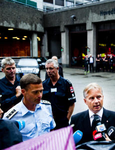 Brannvesenet stengt inne i bombeangrepet