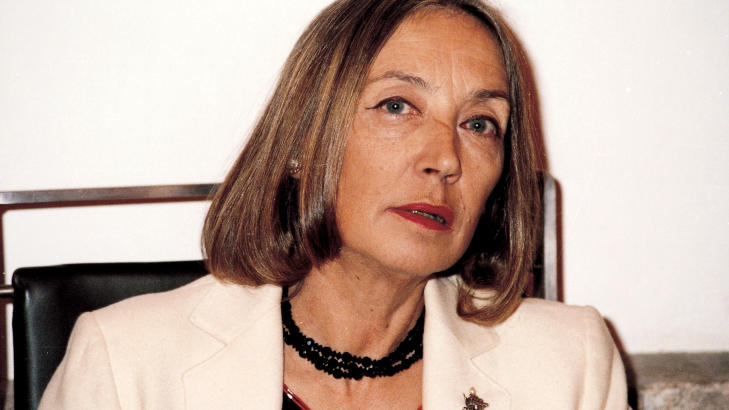 FORBILDE: Anders Behring Breivik refererte til Oriana Fallacis tekster i sitt manifest. Liga Nord-politikerene er ogs� p�virket av Fallaci. Foto: GINANGELO PISTOIA / AP / SCANPIX
