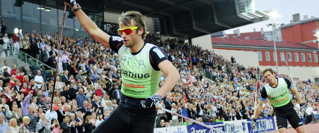 Northug trekker seg fra duell med Hellner