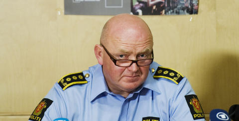 TENKER P� DE P�R�RENDE: Stabsjef i Oslo politidistrikt, Johan Fredriksen, vil unng� at p�r�rende eller fremtidige leirdeltakere skal finne spor etter massakren 22. juli. Foto: AFP PHOTO / JONATHAN NACKSTRAND