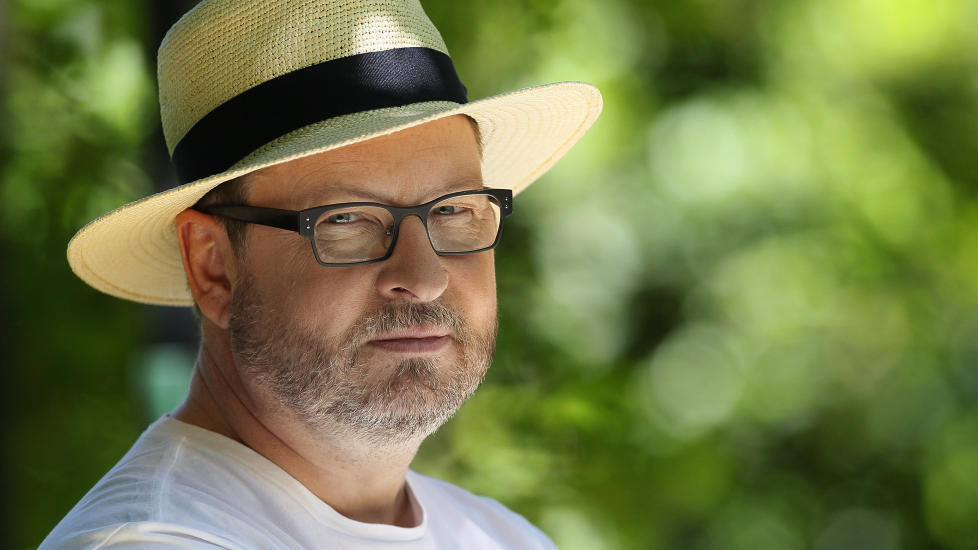 ANGRER: Lars Von Trier. Foto: REUTERS/Yves Herman/Scanpix