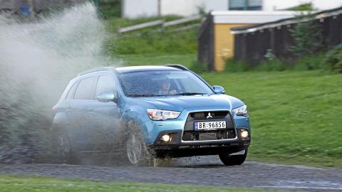 TRENDY SUV: Mitsubishi ASX er if�lge trendanalytiker Anders G. Hovde en trendy bil. FOTO: Petter Handeland