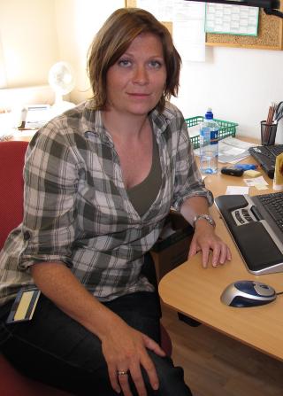  BRUK KORT:  Kirsti Pamphlett hos Forbruker Europa r�der � betale leiebil med kredittkort. Foto: GEIR SVARDAL