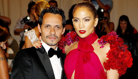 BRUDD: Etter sju �rs ekteskap har Marc Anthony og Jennifer Lopez g�tt hver til sitt. Foto: Mike Segar/Reuters/Scanpix