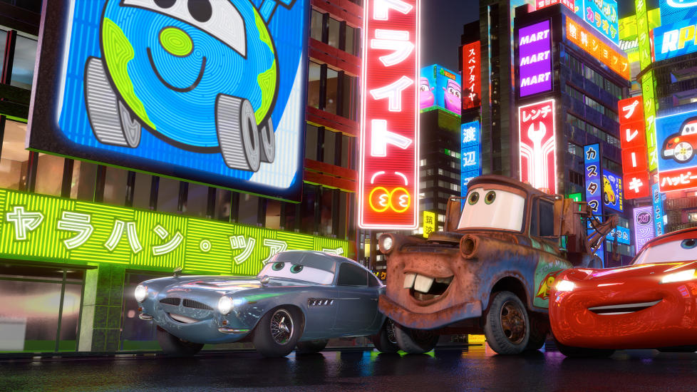 BLIR LANGTEKKELIG: Lynet McQueen og Bill tas ut av storbyen og inn i den internasjonale bill�pverden. Det er en d�rlig id�.