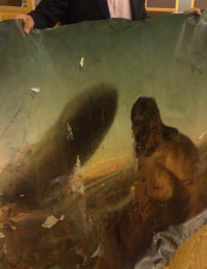 Odd Nerdrum viste fram et av Norges viktigste kunstverk i retten