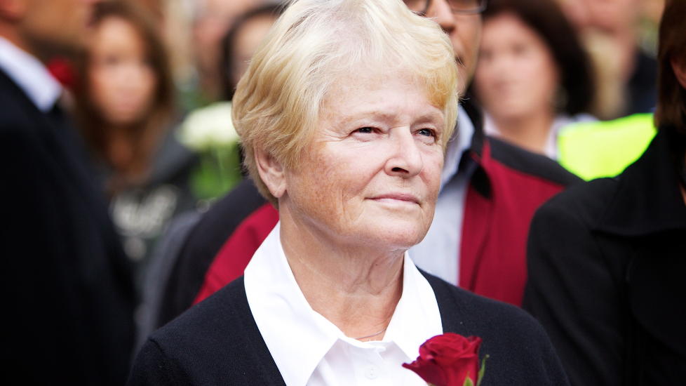 SNAKKER UT: I et intervju med en amerikansk radiostasjon forteller Gro Harlem Brundtland for f�rste gang om sine f�lelser om 22. juli. Foto: Eirik Helland Urke / Dagbladet