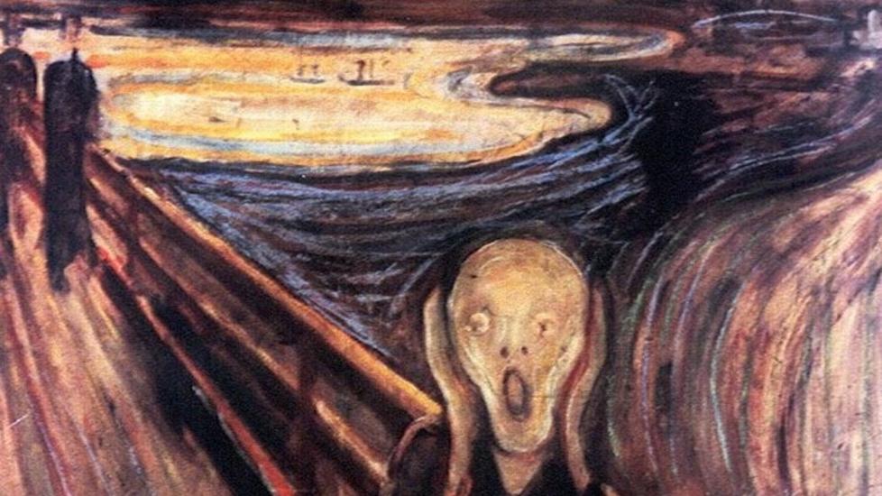 KJENT MALERI: Det er stor interesse for Munch i Frankrike om dagen. Foto: Scanpix
