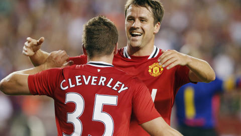 LYKKE TIL, MARTE: Michael Owen �nsker Marte lykke til med gjenopptreningen. Foto: Scanpix