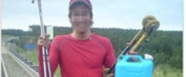 Lillebror Northug tatt av politiet med rulleski p� autobahn