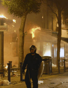 Har arrestert 334 personer i London