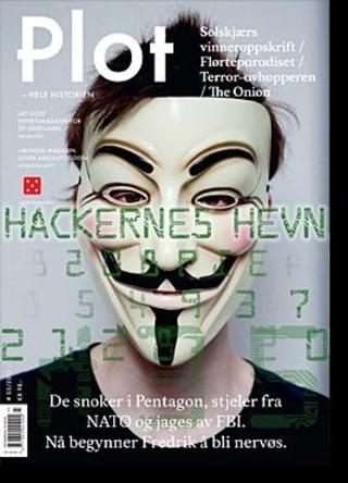 HAR FULGT HACKERGRUPPA: Magasinet Plot har fulgt hackergruppa Noria. Faksimile: Plot
