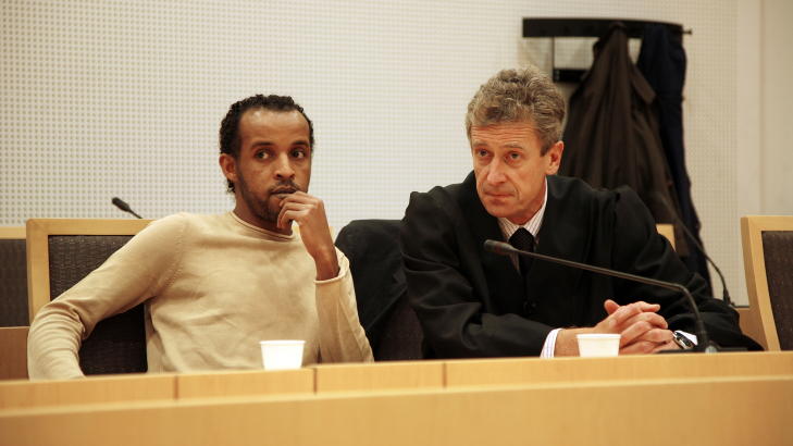 BISTANDSADVOKAT: Helge Hjort, her fotografert da han representerte Ali Farah i den s�kalte ambulansesaken. Foto: Steinar Buholom/Dagbladet