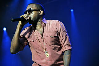 F�LGES AV METTE-MARIT: Artist Kanye West. 
Foto: Anders Gr�nneberg/Dagbladet