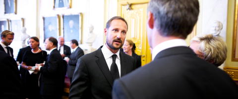 Kronprins Haakon f�r brobyggerpris