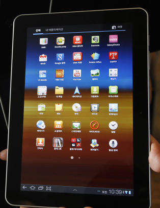 Apple stoppet salget av Samsung Galaxy Tab 10.1
