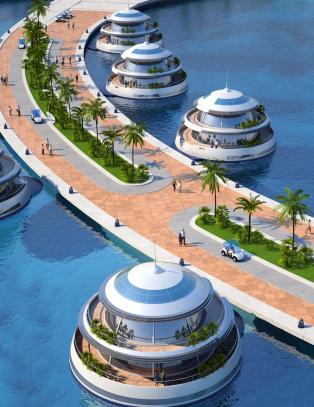 Eneste som mangler her er flyvende biler