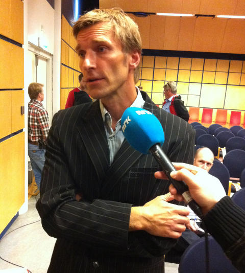 F�LGER AVH�RENE: Asbj�rn Rachlew er r�dgiver for politiet og f�lger avh�rene av Anders Behring Breivik. MMS: Sindre Granly Meldalen/Dagbladet