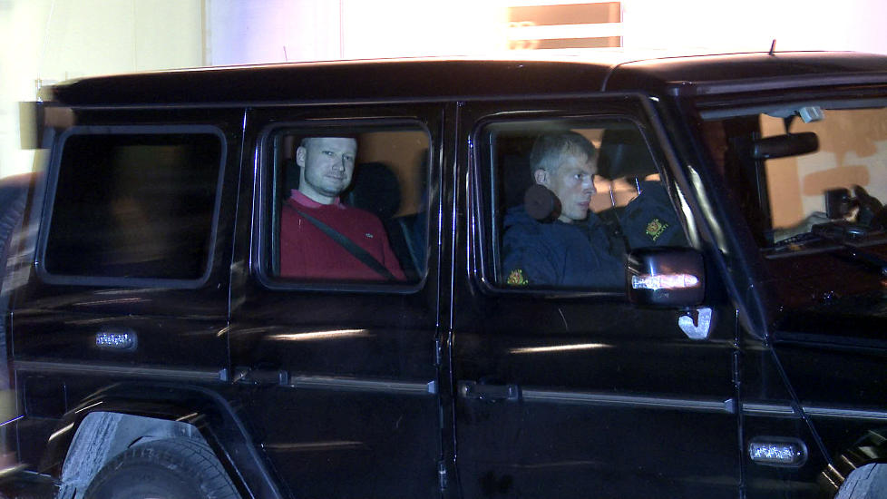 FORN�YD: Anders Behring Breivik er forn�yd etter at han drepte 77 mennesker 22. juli. Foto: �istein Norum Monsen / DAGBLADET