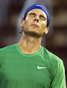 Nadal r�k p� kjempesmell