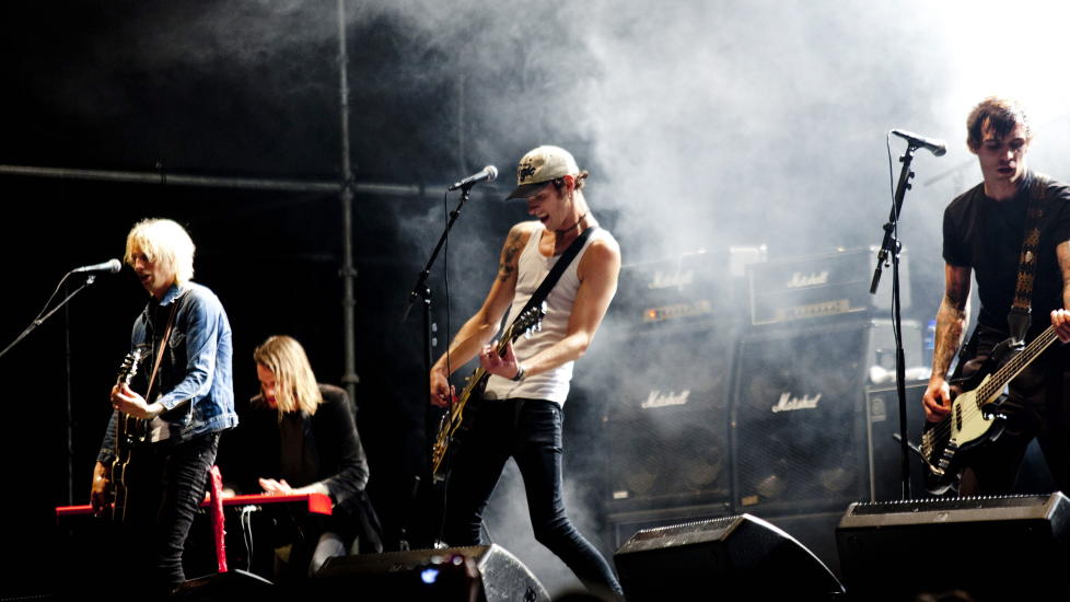 I SITT ESS: Oslos nye favorittrockere p� hjemmebane under �ya. Foto: Sveinung U. Ystad / DAGBLADET