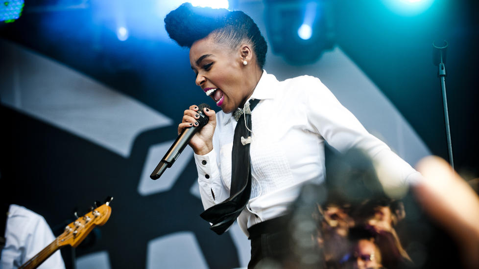 Str�lende konsert: Janelle Mon�e p� Sj�siden. Foto: H�kon Eikesdal/Dagbladet