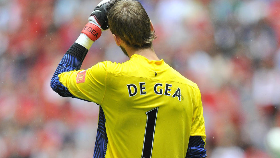 NY TABBE: Manchester United vant p� tampen, men fokuset p� David de Gea blir neppe mindre i uka som kommer etter en ny tabbe. Foto: REUTERS/Toby Melville