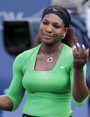 Serena Williams trakk seg p� grunn av vond t�