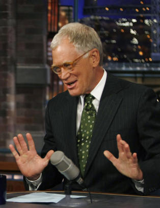 Al-Qaida drapstruer David Letterman