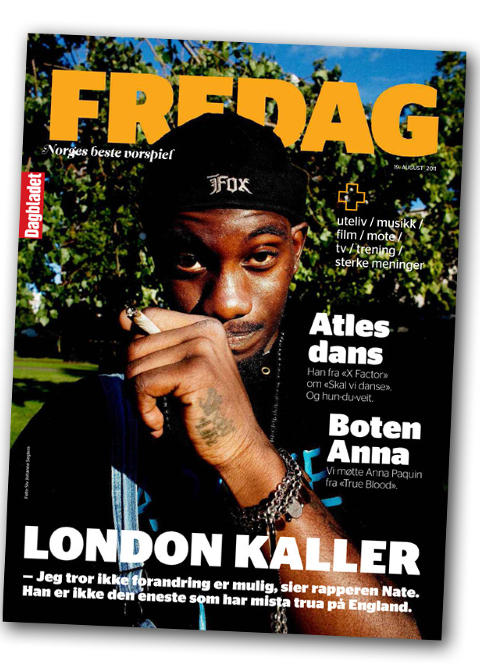 
&bull; Makro�konom

Olav Chen (34)

forklarer Den Store Gjeldskrisa


&bull; Vi m�tte

Anna Paquin fra �True Blood�



&bull; �Skal vi danse�-deltaker

Atle Pettersen

om Rachel Nordt�mme, musikk og stive hofter
