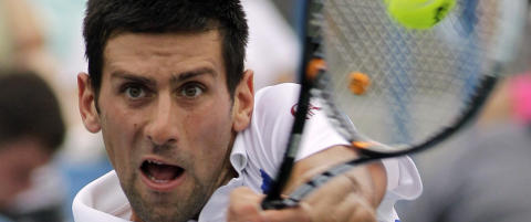 Djokovic har vunnet 57 av 58 kamper i �r