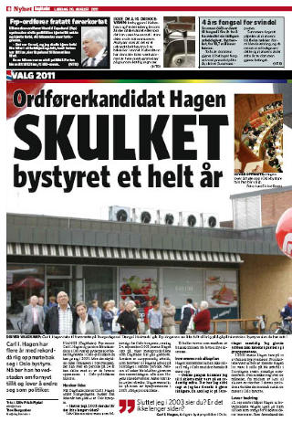 Dagbladet i g�r