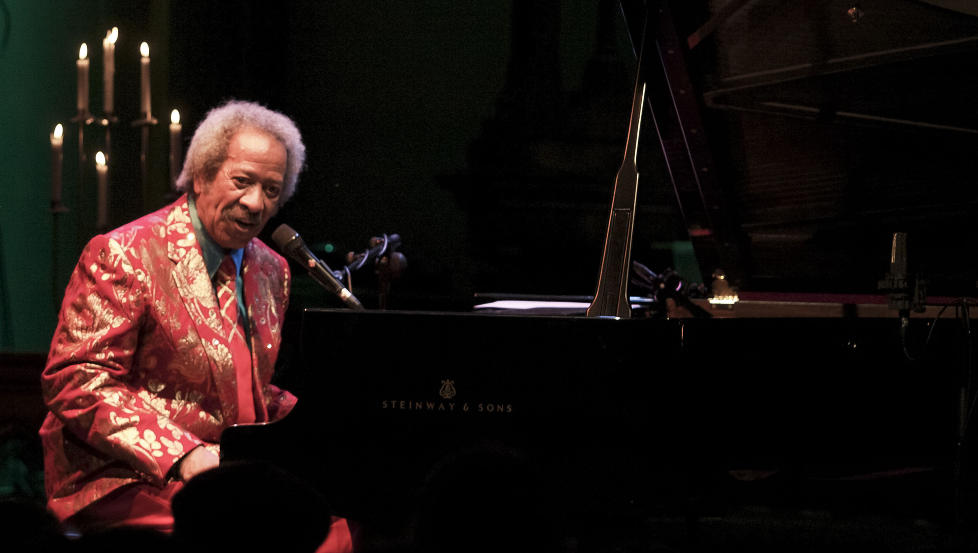 TRADISJONSB�RER: Allen Toussaint i Kulturkirken Jakob l�rdag kveld. 73-�ringen viste hva New Orleans-musikkarven handler om.FOTO: TERJE MOSNES