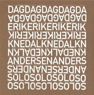 DAG ERIK KNEDAL ANDERSEN: Soloperkusjon p� vitalt vinylalbum.